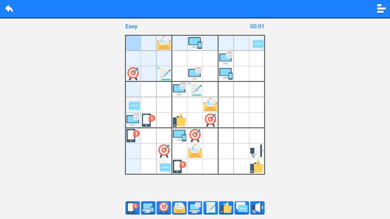 Sudoku-X screenshot 1
