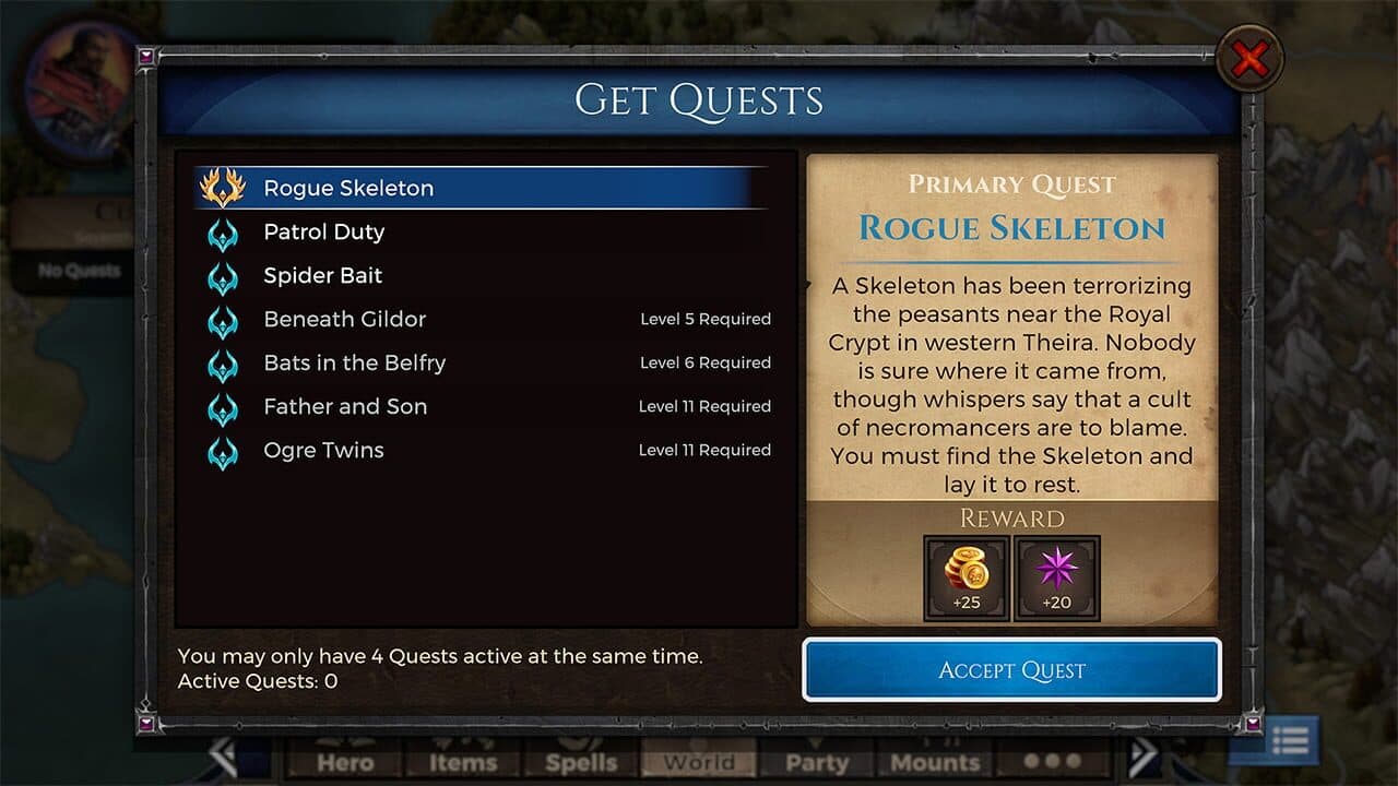 Puzzle Quest: Immortal Edition screenshot 1