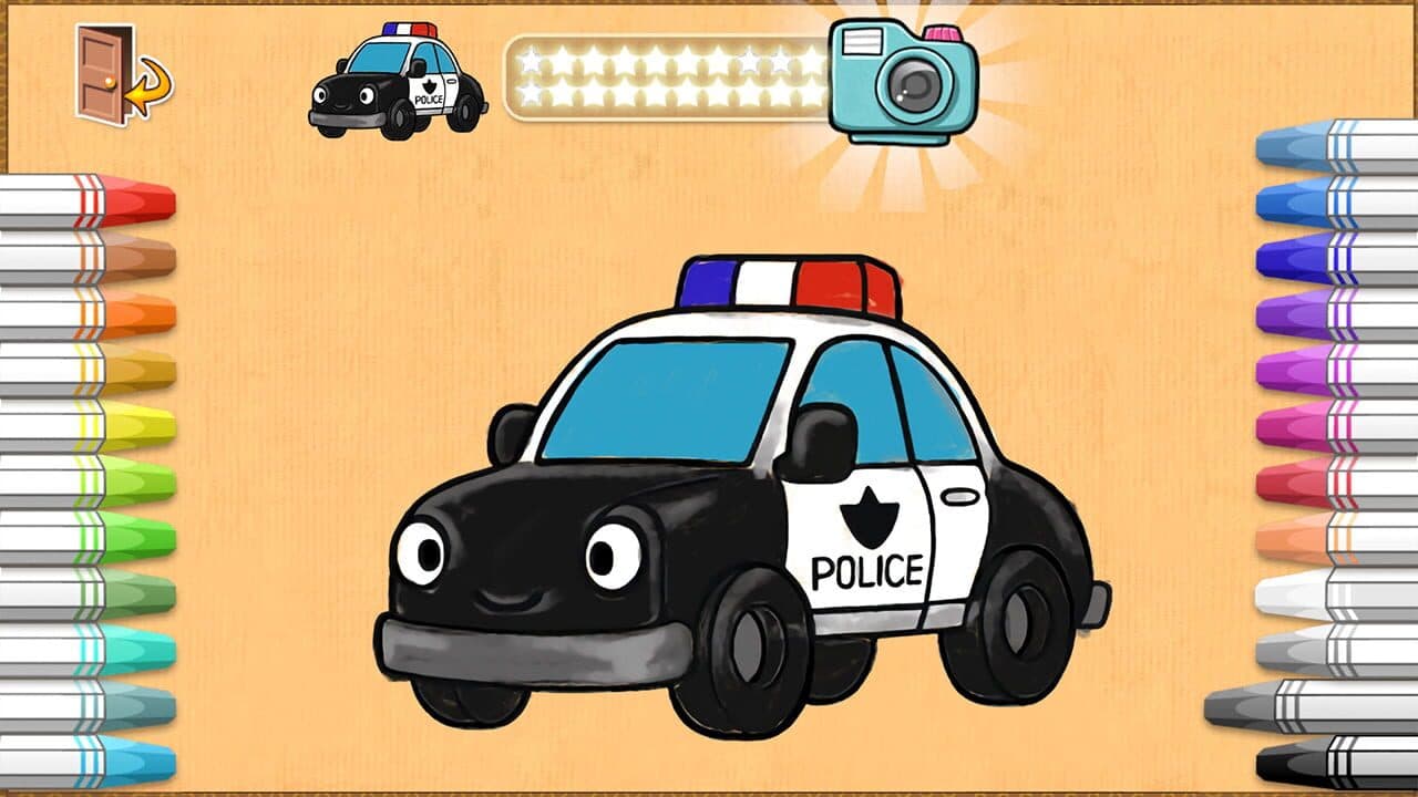 Crayon Car screenshot 1