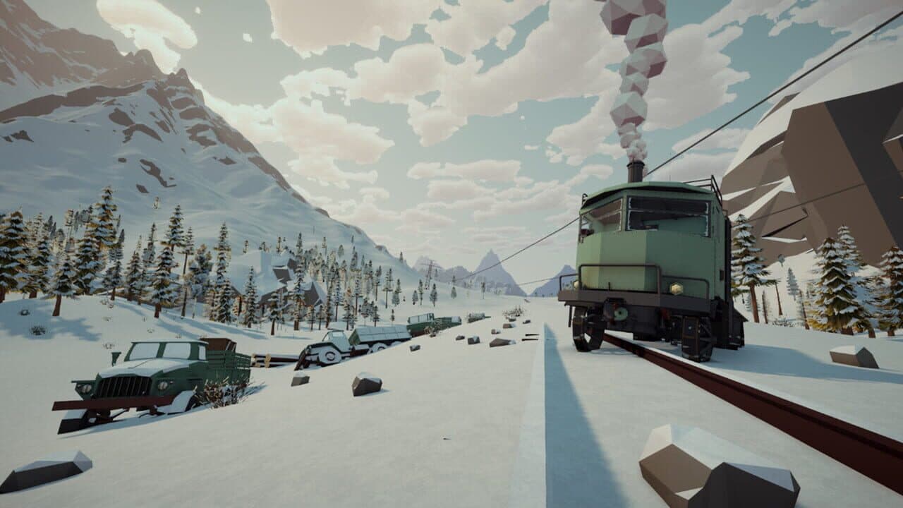 Snow Steam Trail screenshot 1