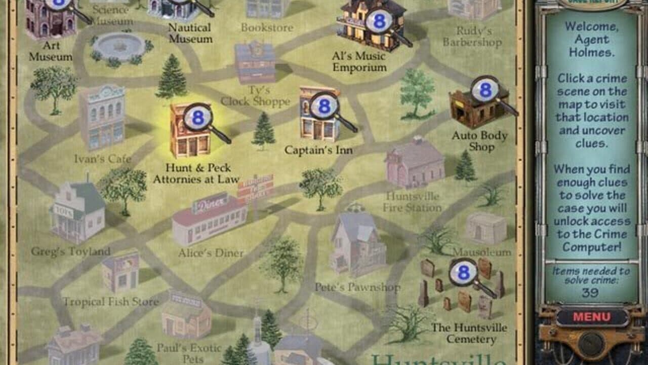 Mystery Case Files: Huntsville screenshot 1