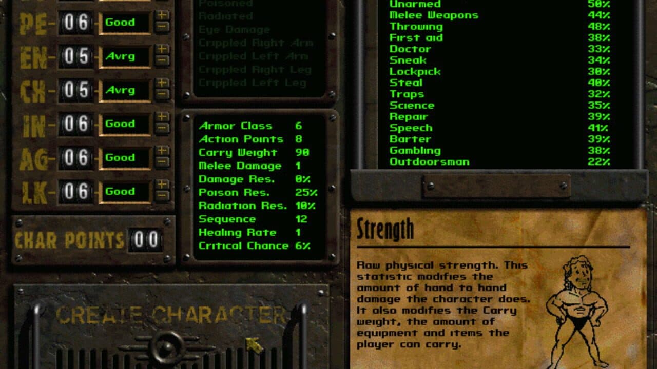 Fallout: A Post Nuclear Role Playing Game screenshot 1