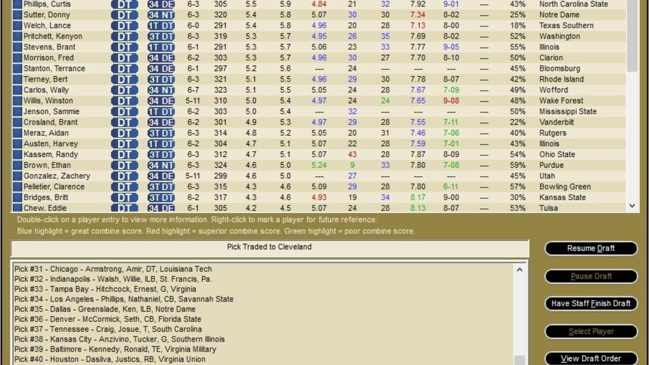 Front Office Football Eight screenshot 1