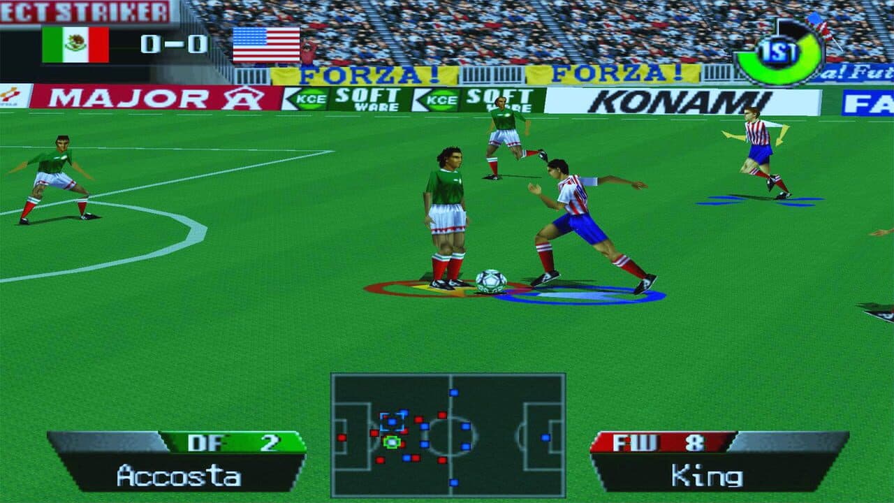 International Superstar Soccer 64 screenshot 1