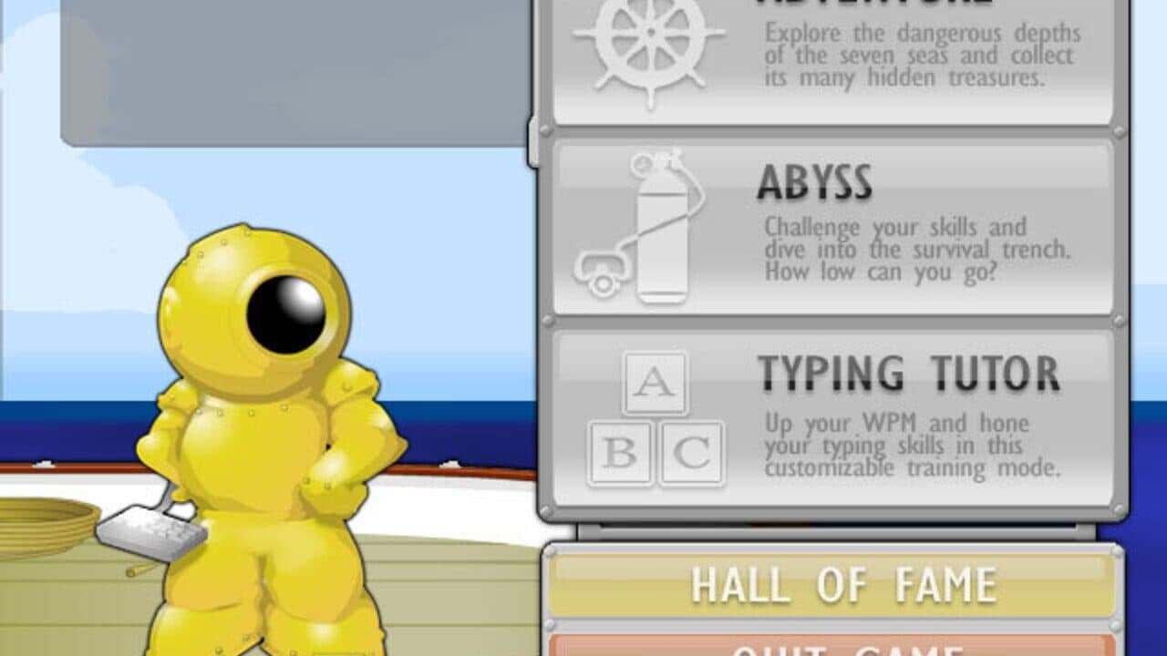 Typer Shark! Deluxe screenshot 1