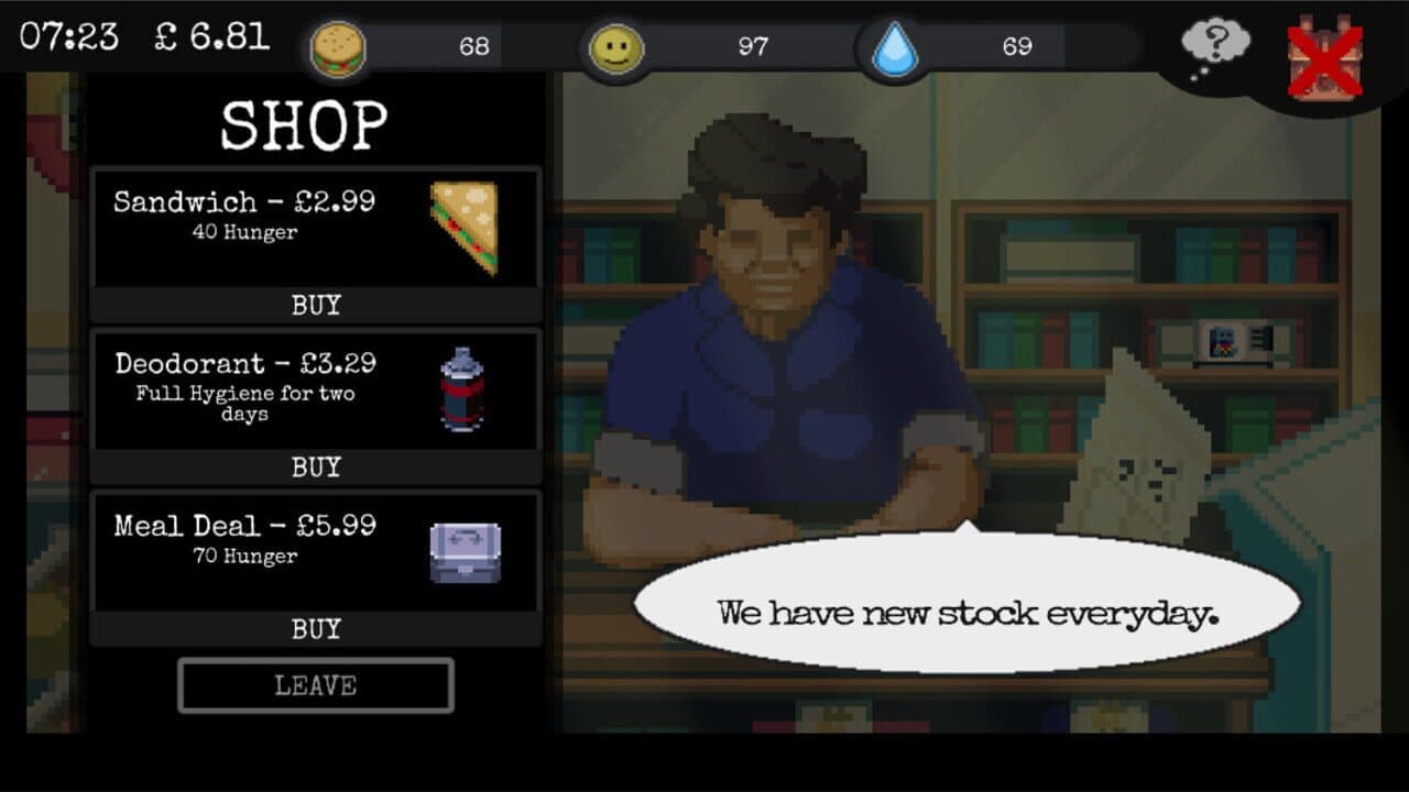 Change: A Homeless Survival Experience screenshot 1