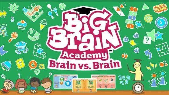 Big Brain Academy: Brain vs. Brain artwork 1