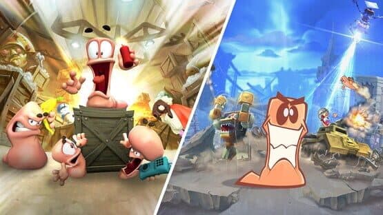 Worms Battlegrounds + Worms W.M.D artwork 1