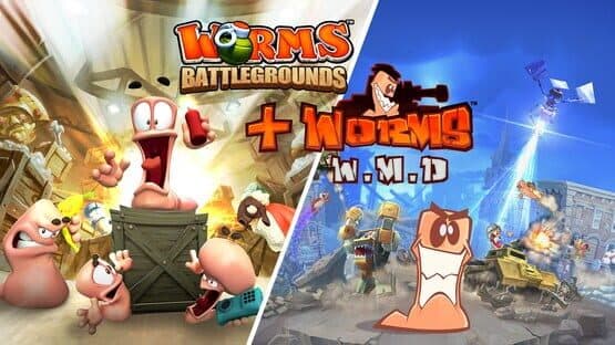 Worms Battlegrounds + Worms W.M.D artwork 2