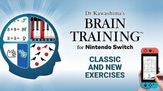 Dr Kawashima's Brain Training for Nintendo Switch artwork 1