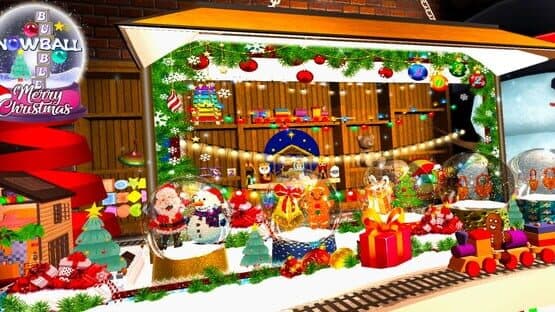Merry Christmas: Snowball Bubble artwork 1