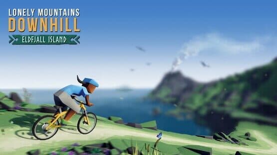 Lonely Mountains: Downhill - Eldfjall Island artwork 1