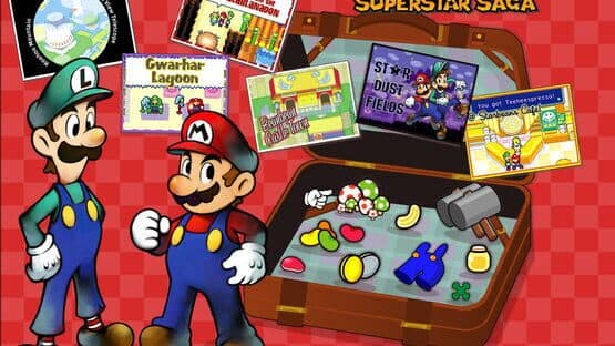 Mario & Luigi: Superstar Saga artwork 1
