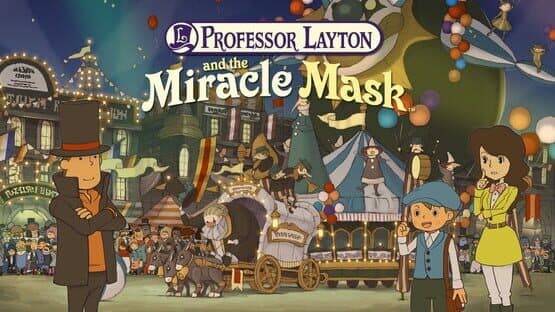 Professor Layton and the Miracle Mask artwork 1