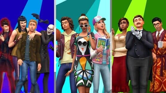 The Sims 4: Bundle - City Living, Vampires, Vintage Glamour Stuff artwork 1