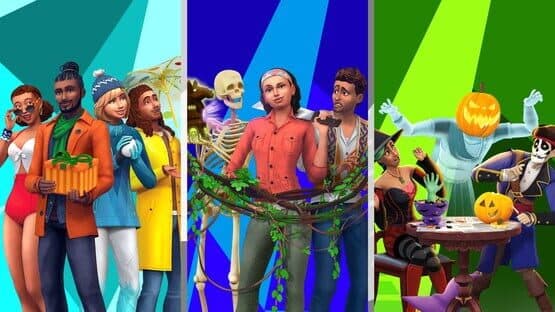 The Sims 4: Seasons, Jungle Adventure, Spooky Stuff artwork 1