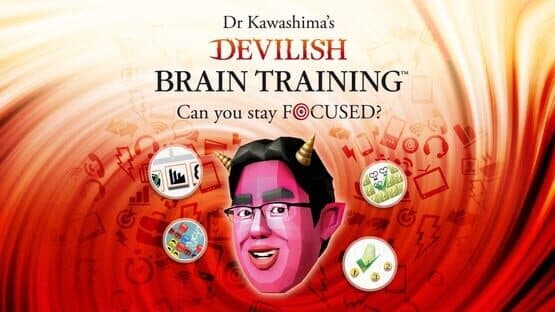 Dr Kawashima's Devilish Brain Training artwork 1