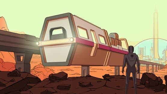 Surviving Mars: Martian Express artwork 1