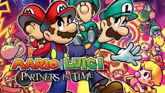 Mario & Luigi: Partners in Time artwork 1
