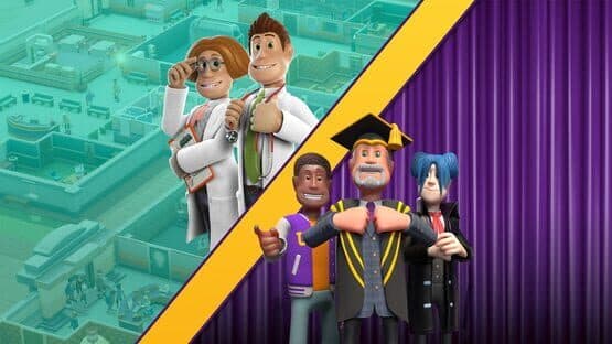 Two Point Hospital and Two Point Campus Double Pack artwork 1