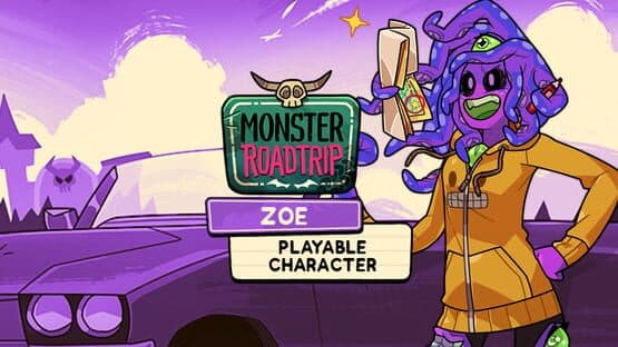Monster Prom 3: Monster Roadtrip - Playable Character Zoe artwork 1