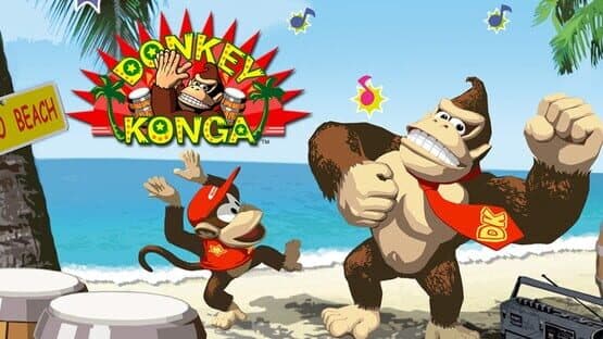 Donkey Konga artwork 1