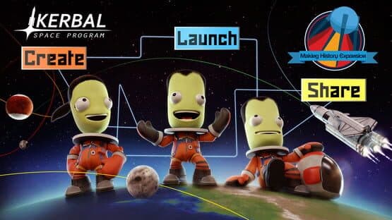 Kerbal Space Program: Making History artwork 1