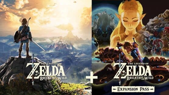 The Legend of Zelda: Breath of the Wild and The Legend of Zelda: Breath of the Wild Expansion Pass Bundle artwork 1