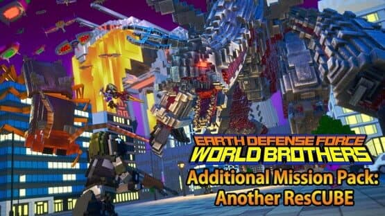 Earth Defense Force: World Brothers - Additional Mission Pack: Another Rescube artwork 1