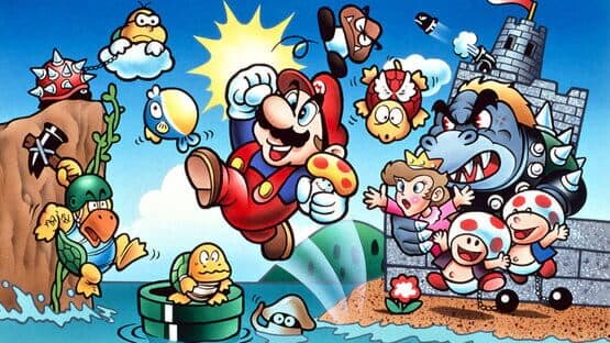 Super Mario All-Stars + Super Mario World artwork 1