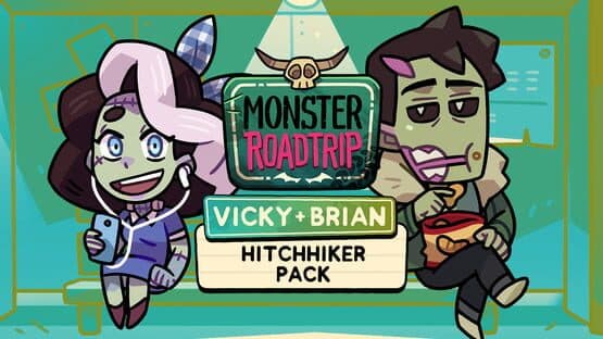 Monster Prom 3: Monster Roadtrip - Hitchhiker Pack: Vicky & Brian artwork 1