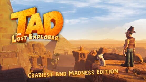 Tad the Lost Explorer and the Emerald Tablet: Craziest and Madness Edition artwork 1