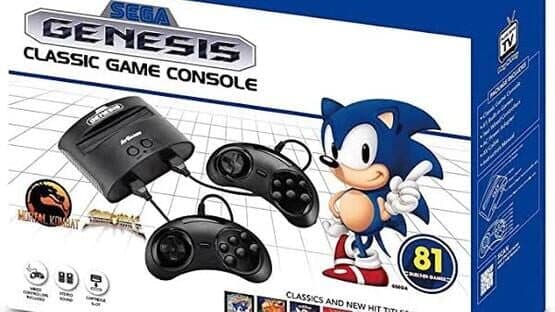 Sega Genesis Classic Game Console artwork 1