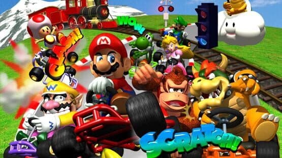 Mario Kart 64 artwork 7