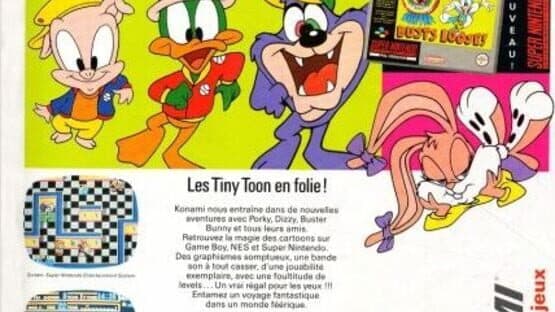 Tiny Toon Adventures: Buster Busts Loose! artwork 1