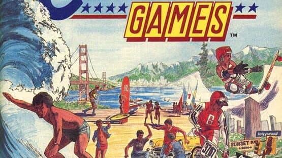 California Games artwork 1