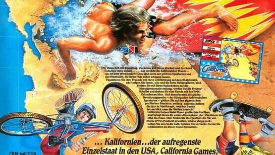 California Games artwork 2