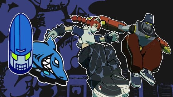 Bomb Rush Cyberfunk: Base & Jay artwork 1