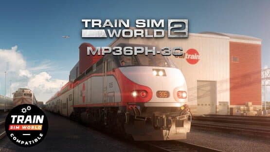 Train Sim World 2: Caltrain MP36PH-3C 'Baby Bullet' Loco artwork 1