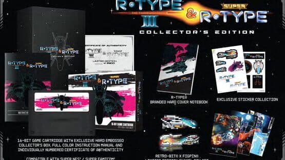 R-Type III & Super R-Type Collector's Edition artwork 1