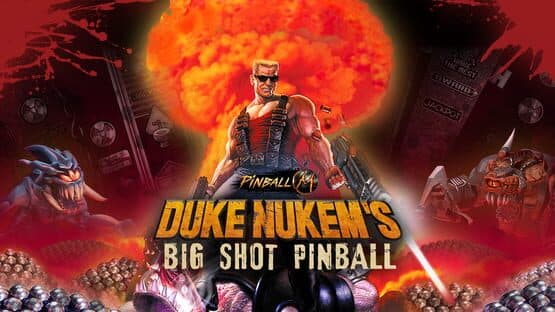 Pinball M: Duke Nukem's Big Shot Pinball artwork 1