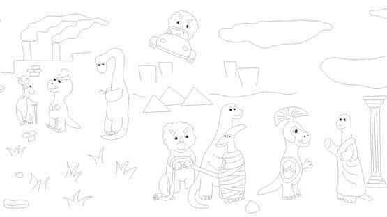 100 Hiddensaurs artwork 1