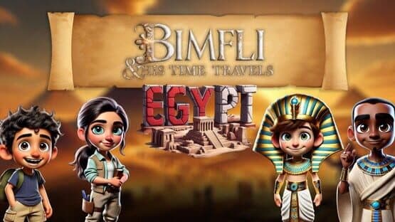 Bimfli & His Time Travels: Egypt artwork 1