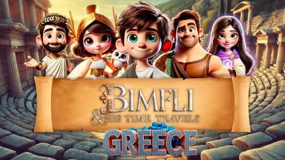 Bimfli and His Travels In Time: Greece artwork 1