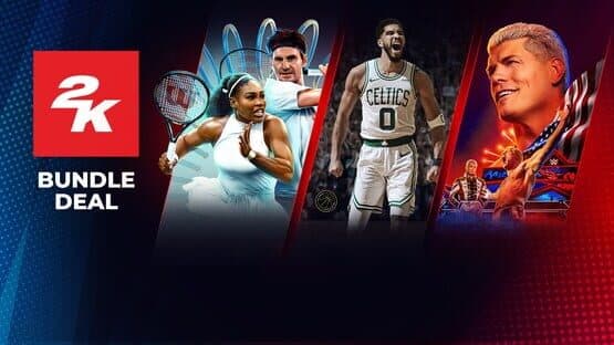 NBA 2K25 x WWE 2K24 x TopSpin 2K25 Bundle artwork 1