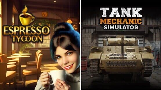 Espresso Tycoon & Tank Mechanic Simulator artwork 1