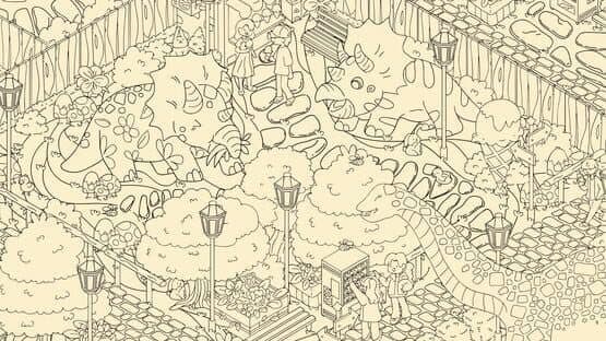 Cats and Seek: Dino Park artwork 2