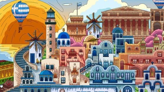 100 Greece Cats artwork 1