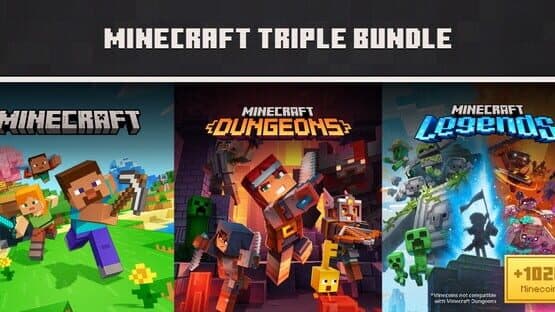 Minecraft Triple Bundle artwork 1