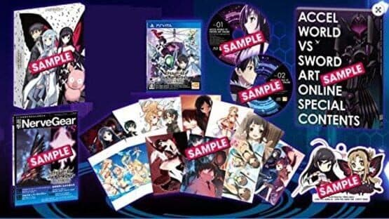 Accel World vs. Sword Art Online: Millennium Twilight - Dengeki Limited Edition artwork 1
